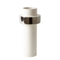 GLOBAL VIEWS SILVER RING VASE - Decorative Accents
