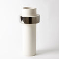 GLOBAL VIEWS SILVER RING VASE - Decorative Accents