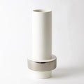 GLOBAL VIEWS SILVER RING VASE - Decorative Accents