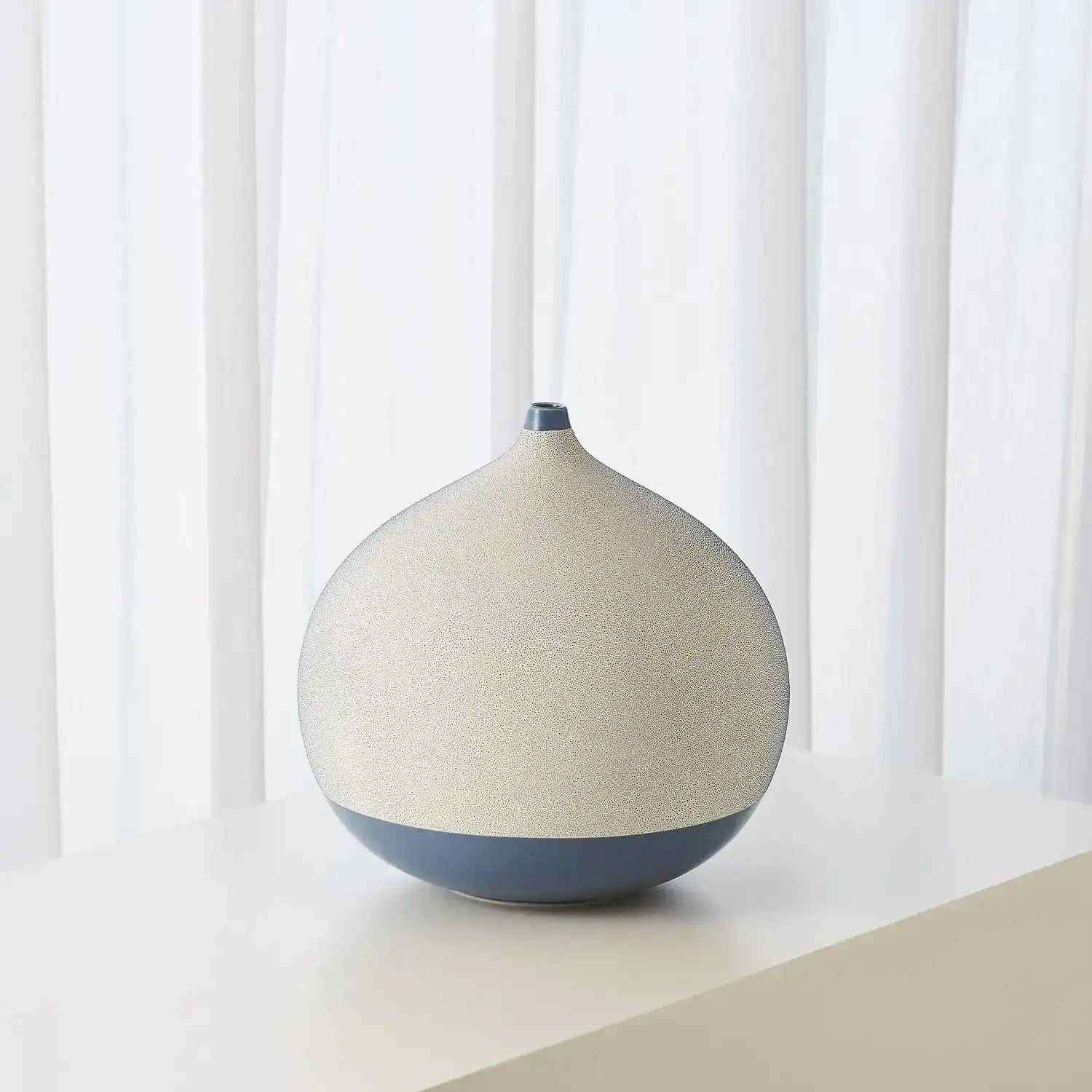 GLOBAL VIEWS PIXELATED BALL VASE - Decorative Accents