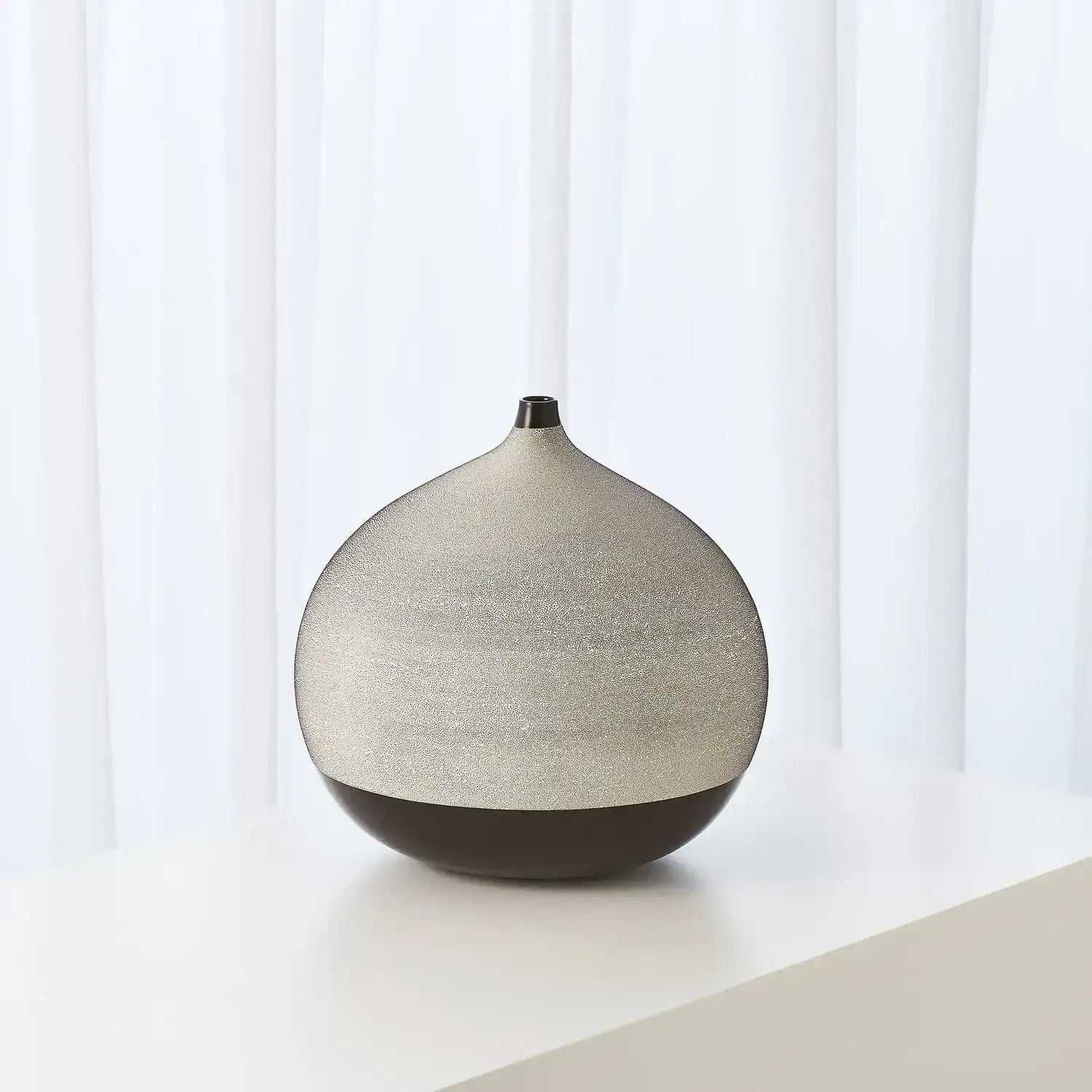 GLOBAL VIEWS PIXELATED BALL VASE - Decorative Accents
