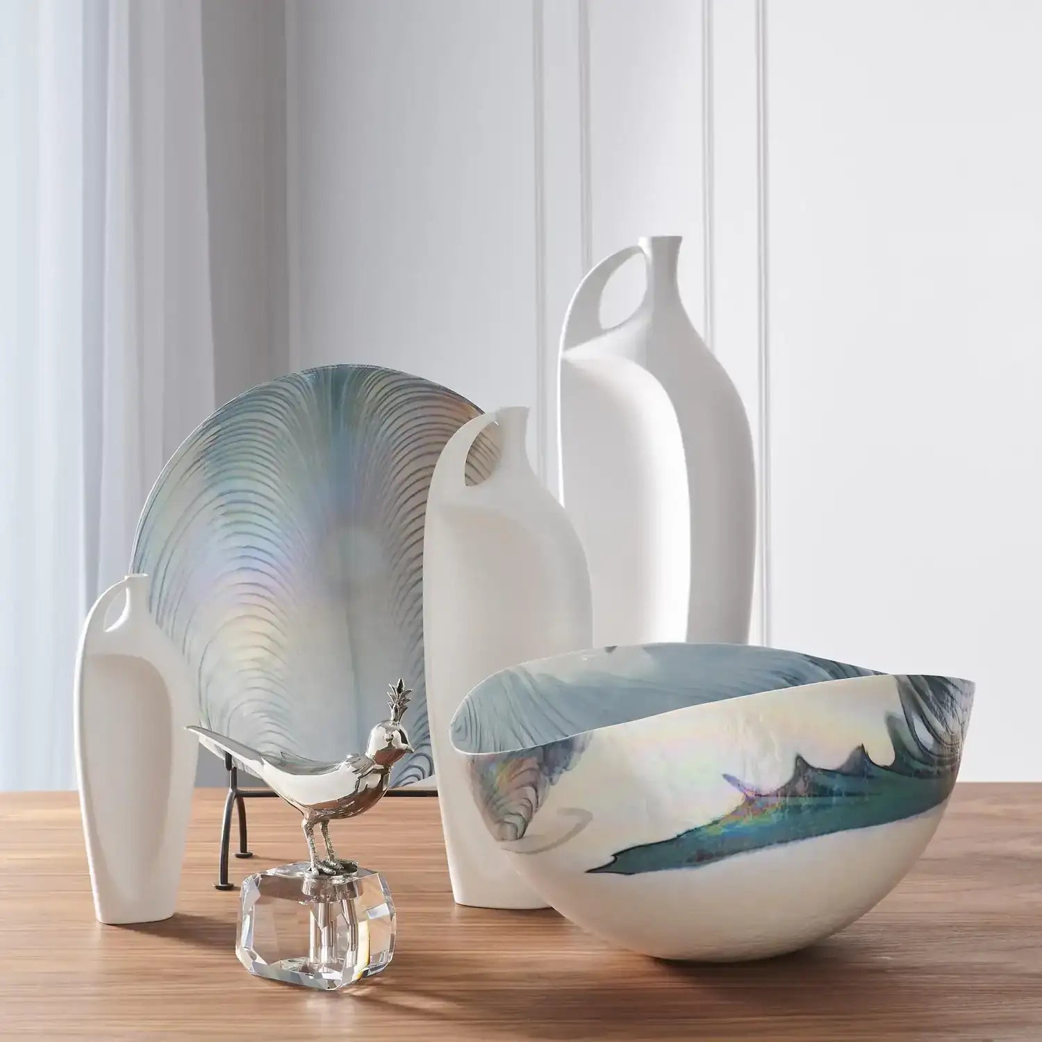 GLOBAL VIEWS INDENTATION VASE - Decorative Accents