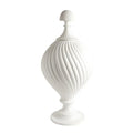 GLOBAL VIEWS GRANDE SWIRL JAR - Decorative Accents