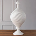 GLOBAL VIEWS GRANDE SWIRL JAR - Decorative Accents