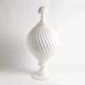 GLOBAL VIEWS GRANDE SWIRL JAR - Decorative Accents