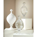 GLOBAL VIEWS GRANDE SWIRL JAR - Decorative Accents