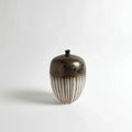 GLOBAL VIEWS REACTIVE BRONZE STRIPE VESSEL - Decorative Accents