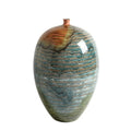 GLOBAL VIEWS WATERCOLOR RINGED VESSEL - Decorative Accents