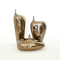 GLOBAL VIEWS OFFSET NECK OBJECT - Decorative Accents