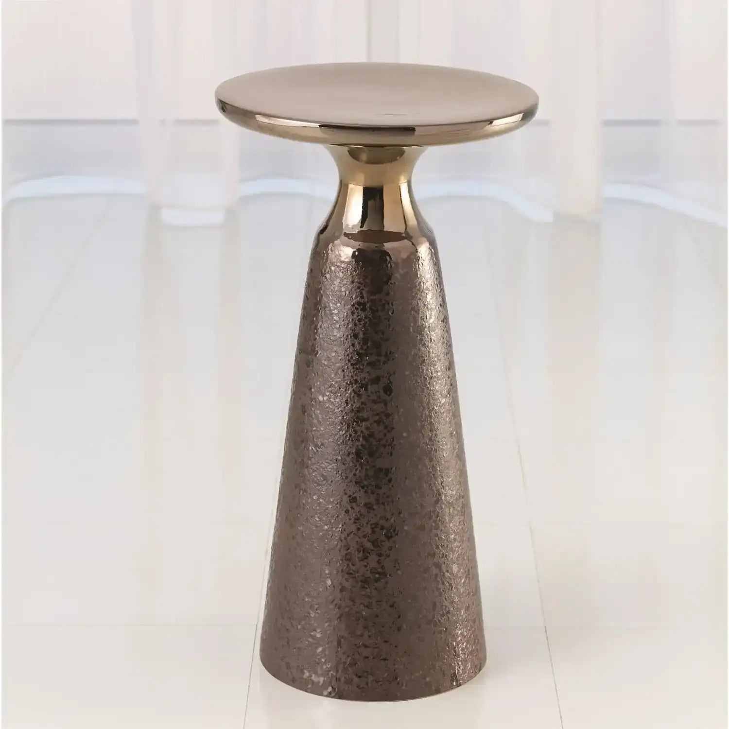 GLOBAL VIEWS METEOR TAPER TABLE - Side