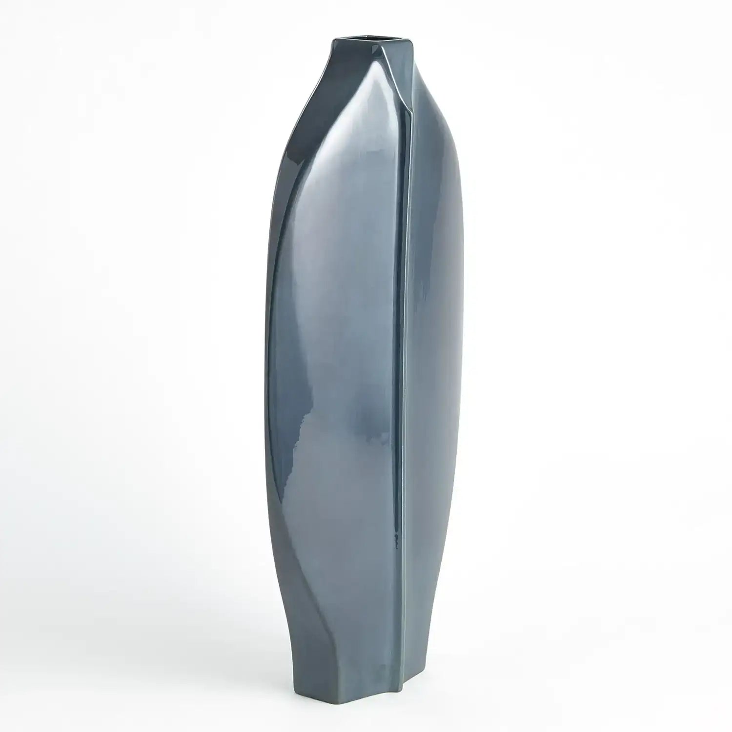GLOBAL VIEWS CENTER RIDGE VASE - Decorative Accents