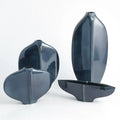 GLOBAL VIEWS CENTER RIDGE VASE - Decorative Accents