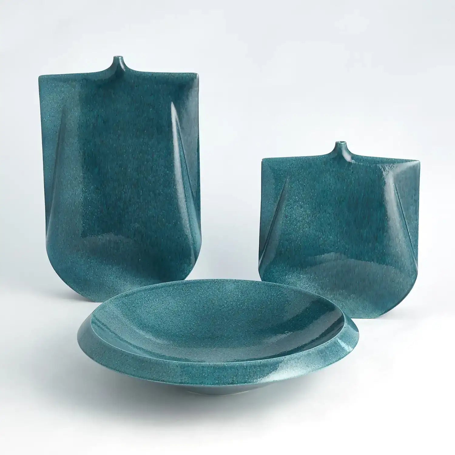 GLOBAL VIEWS LOW BOWL - Decorative Accents