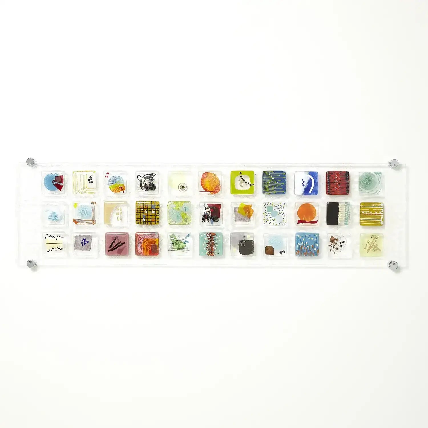 GLOBAL VIEWS FUSED GLASS ART PANEL 1 - Art