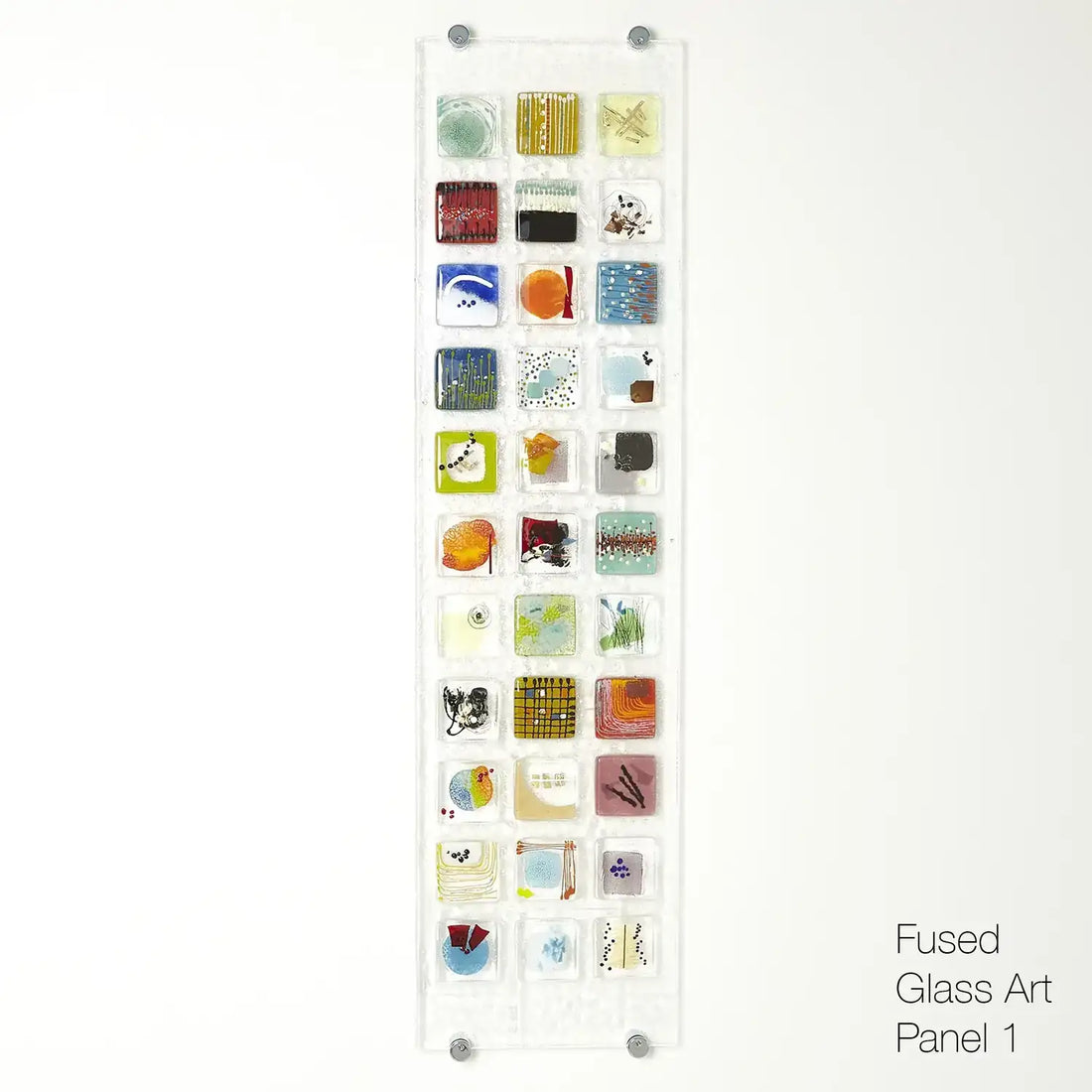 GLOBAL VIEWS FUSED GLASS ART PANEL 1 - Art