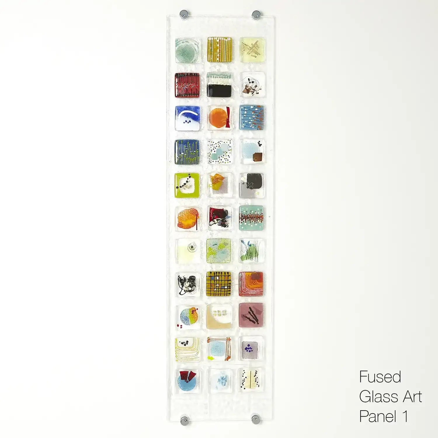 GLOBAL VIEWS FUSED GLASS ART PANEL 1 - Art