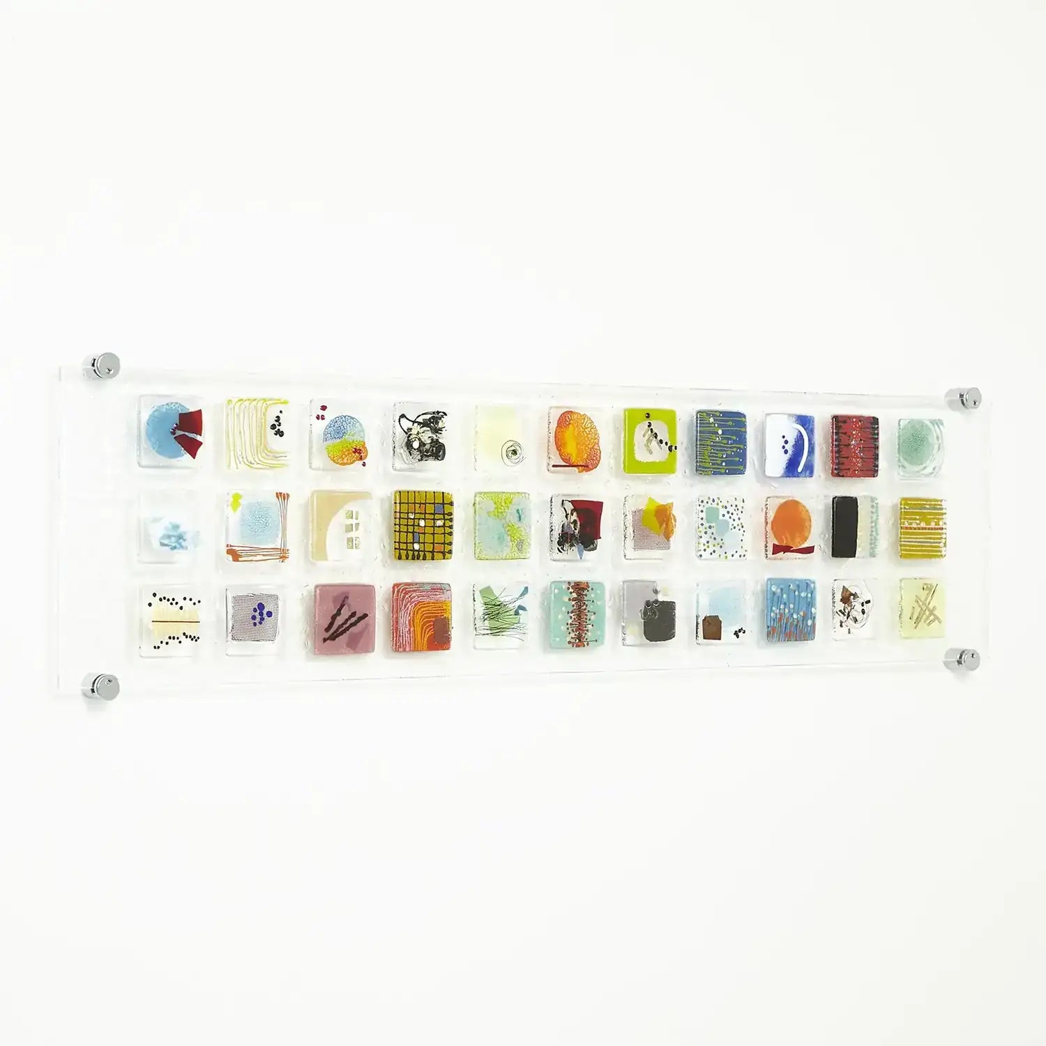 GLOBAL VIEWS FUSED GLASS ART PANEL 1 - Art