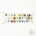 GLOBAL VIEWS FUSED GLASS ART PANEL 1 - Art