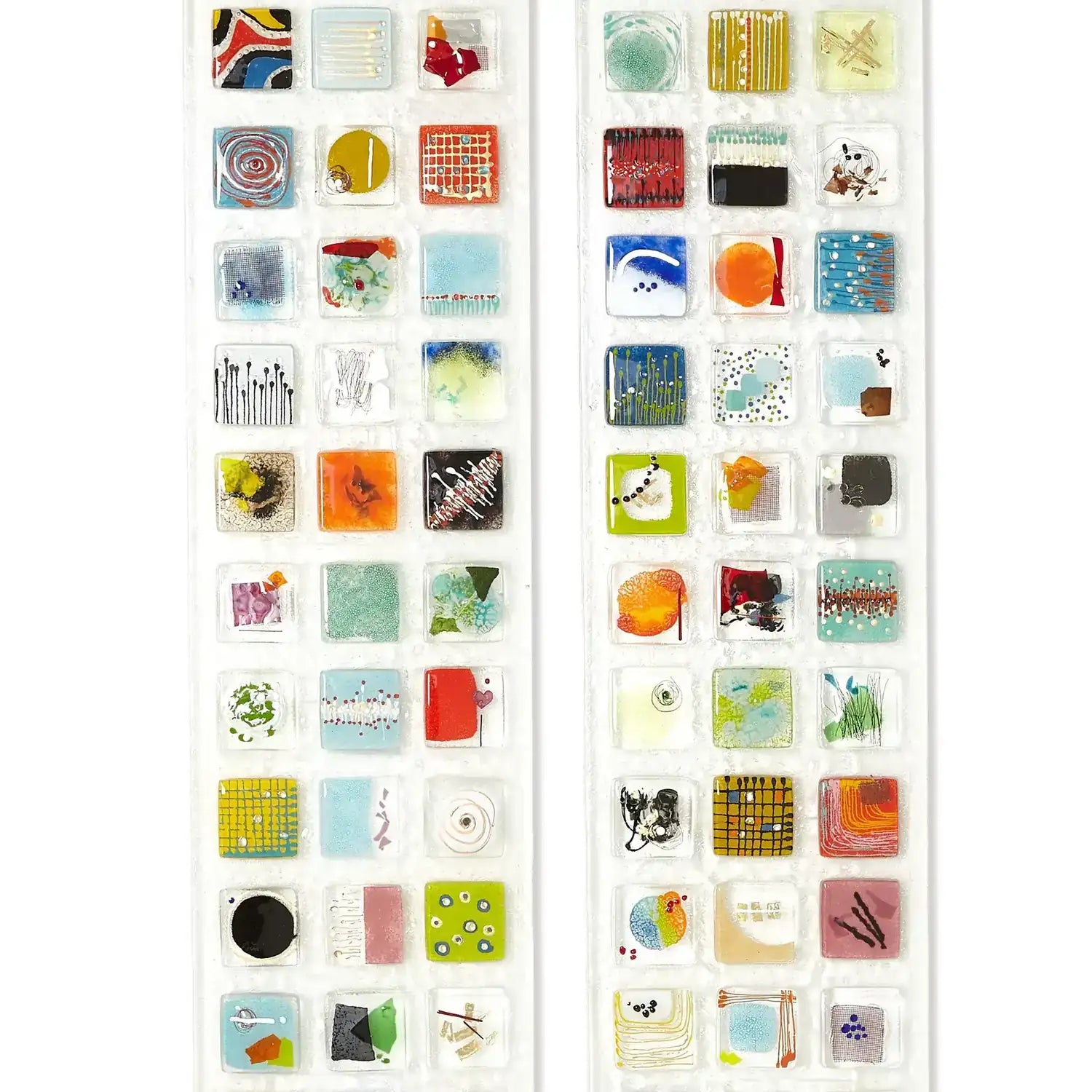 GLOBAL VIEWS FUSED GLASS ART PANEL 1 - Art