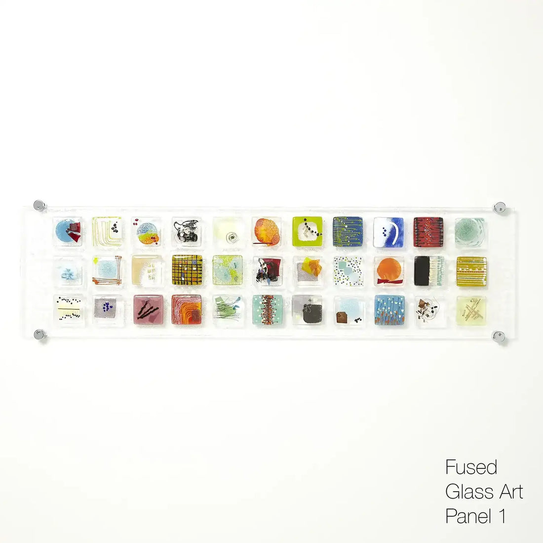 GLOBAL VIEWS FUSED GLASS ART PANEL 1 - Art
