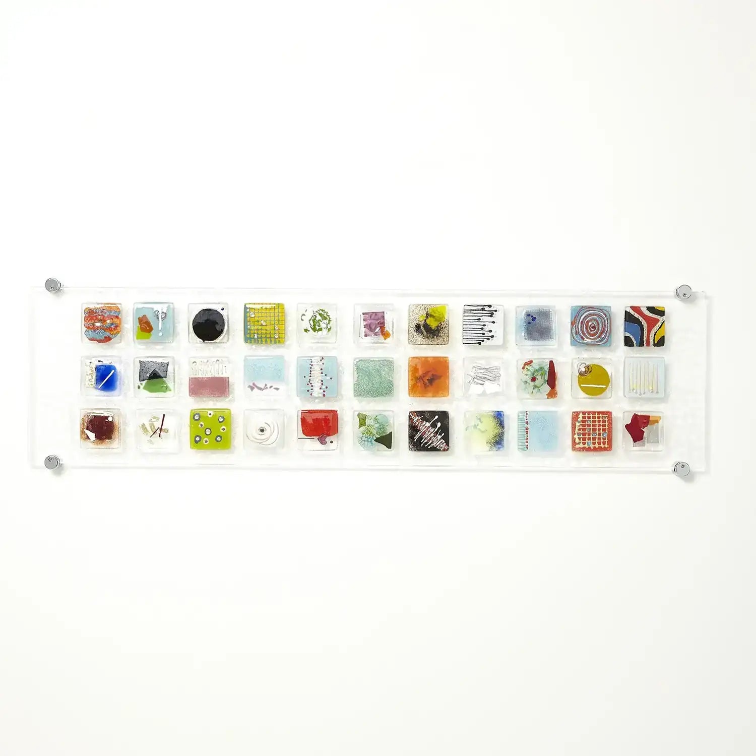 GLOBAL VIEWS FUSED GLASS ART PANEL 2 - Art