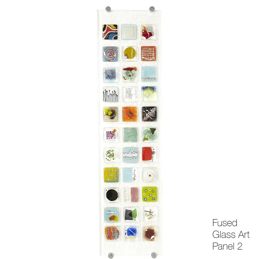 GLOBAL VIEWS FUSED GLASS ART PANEL 2 - Art