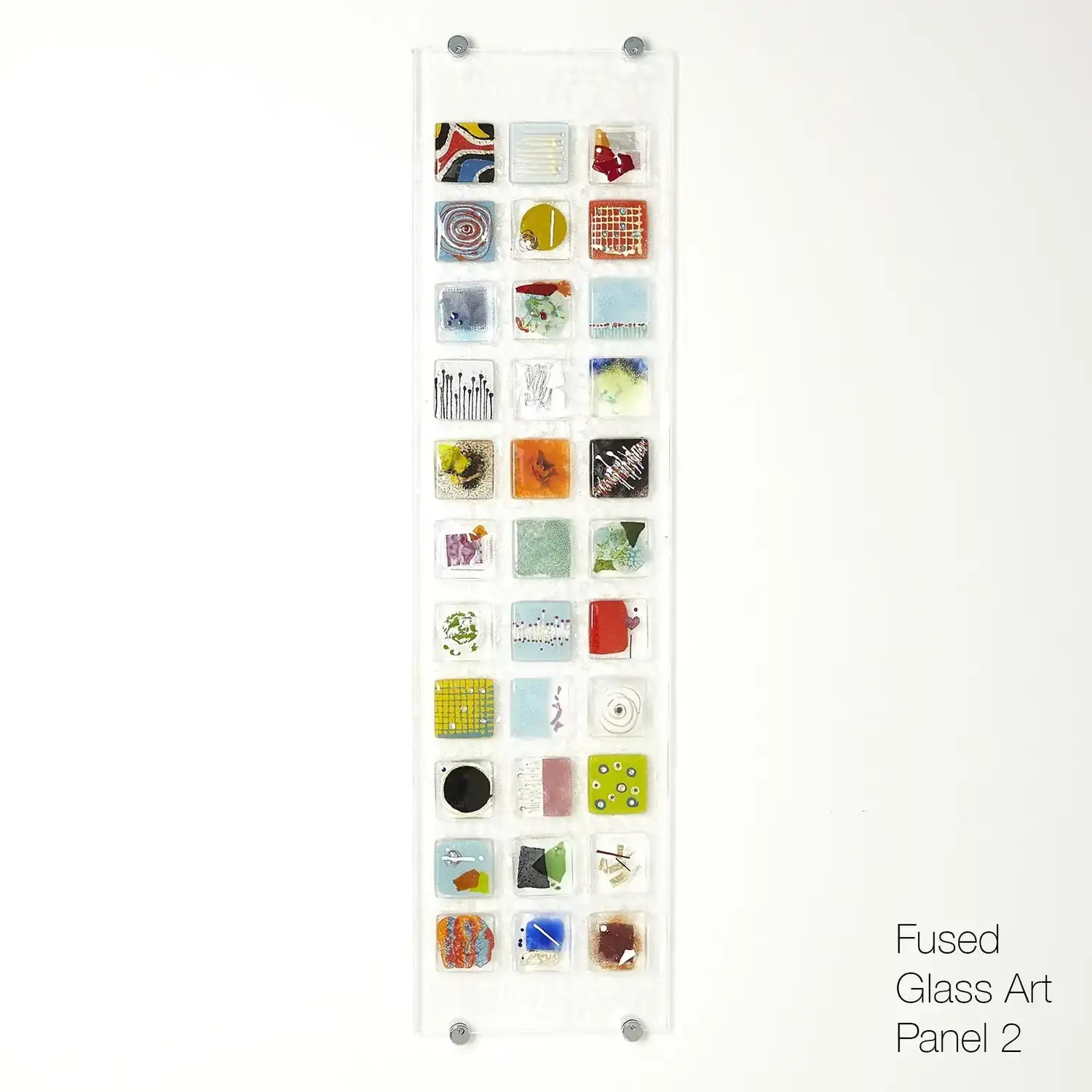 GLOBAL VIEWS FUSED GLASS ART PANEL 2 - Art
