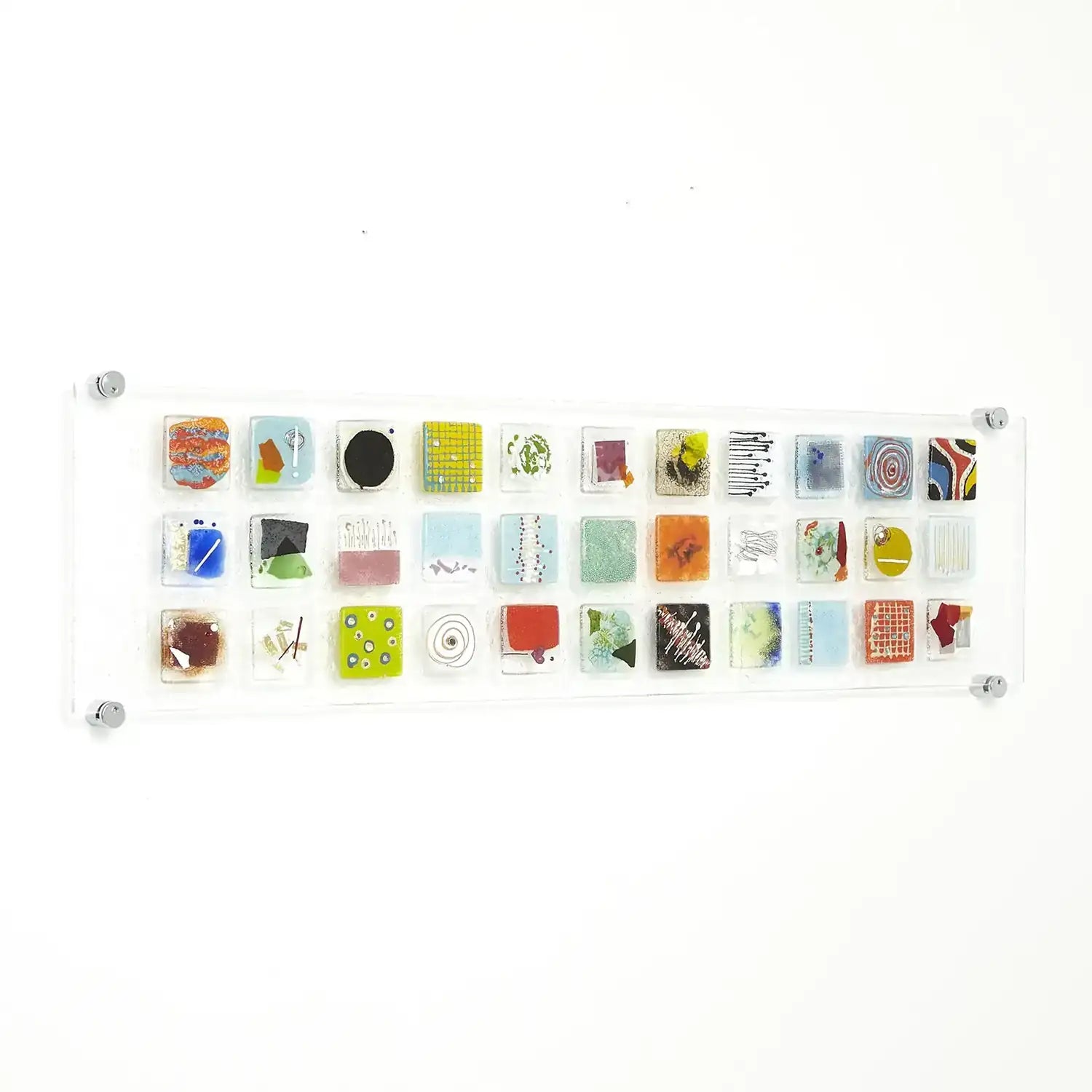 GLOBAL VIEWS FUSED GLASS ART PANEL 2 - Art