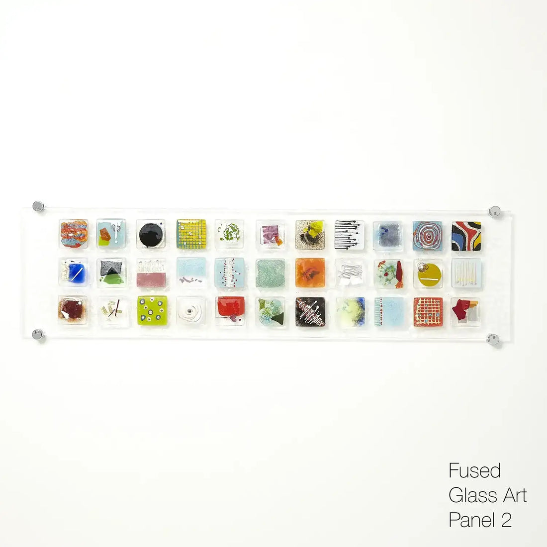 GLOBAL VIEWS FUSED GLASS ART PANEL 2 - Art