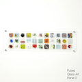 GLOBAL VIEWS FUSED GLASS ART PANEL 2 - Art