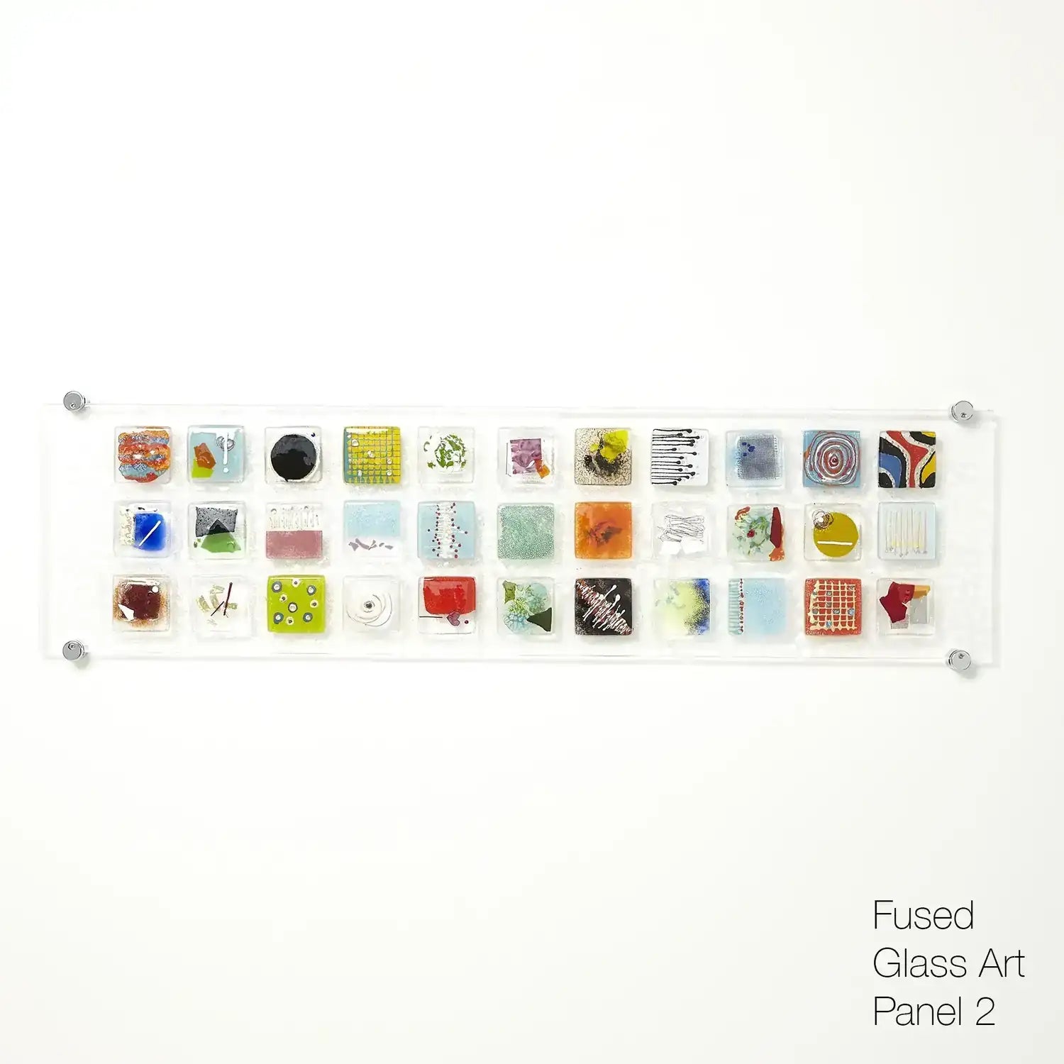 GLOBAL VIEWS FUSED GLASS ART PANEL 2 - Art