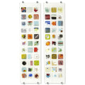 GLOBAL VIEWS FUSED GLASS ART PANEL 2 - Art