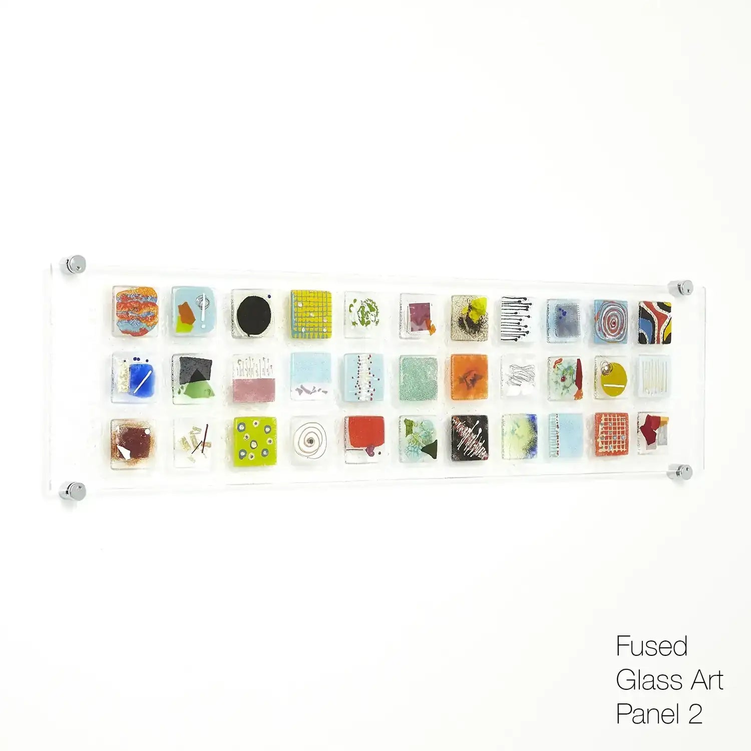 GLOBAL VIEWS FUSED GLASS ART PANEL 2 - Art