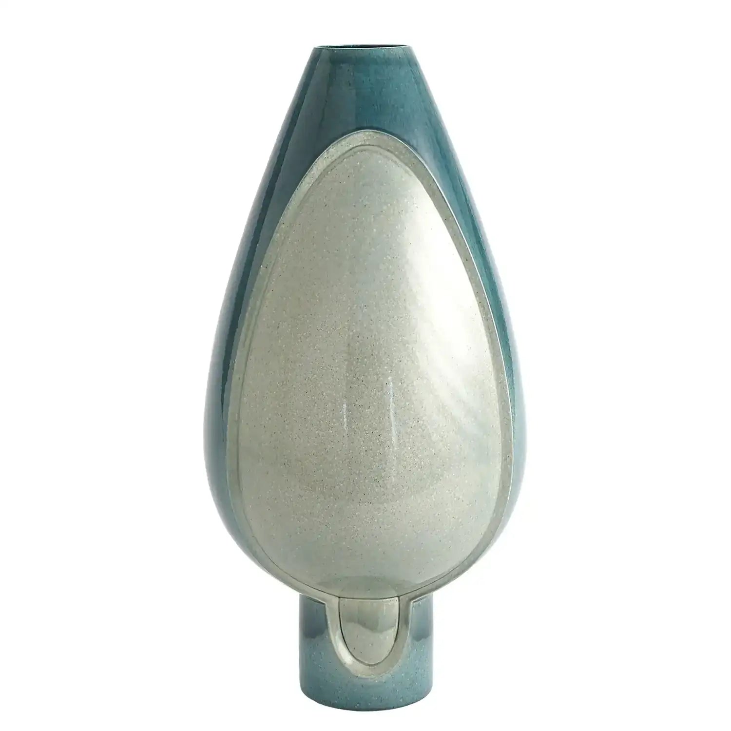 GLOBAL VIEWS TWO TONE POD VASE - Decorative Accents