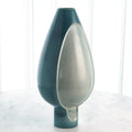 GLOBAL VIEWS TWO TONE POD VASE - Decorative Accents
