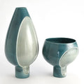 GLOBAL VIEWS TWO TONE POD VASE - Decorative Accents
