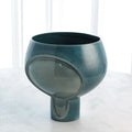 GLOBAL VIEWS TWO TONE POD VASE - Decorative Accents
