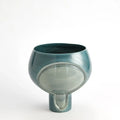 GLOBAL VIEWS TWO TONE POD VASE - Decorative Accents