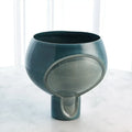 GLOBAL VIEWS TWO TONE POD VASE - Decorative Accents