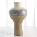 GLOBAL VIEWS CREAM RISES SWELL VASE - Decorative Accents
