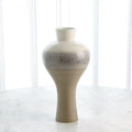 GLOBAL VIEWS CREAM RISES SWELL VASE - Decorative Accents