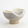 GLOBAL VIEWS CREAM RISES DENTED BOWL - Decorative Accents