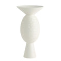 GLOBAL VIEWS WIDE CHISELED ORB VASE - Decorative Accents