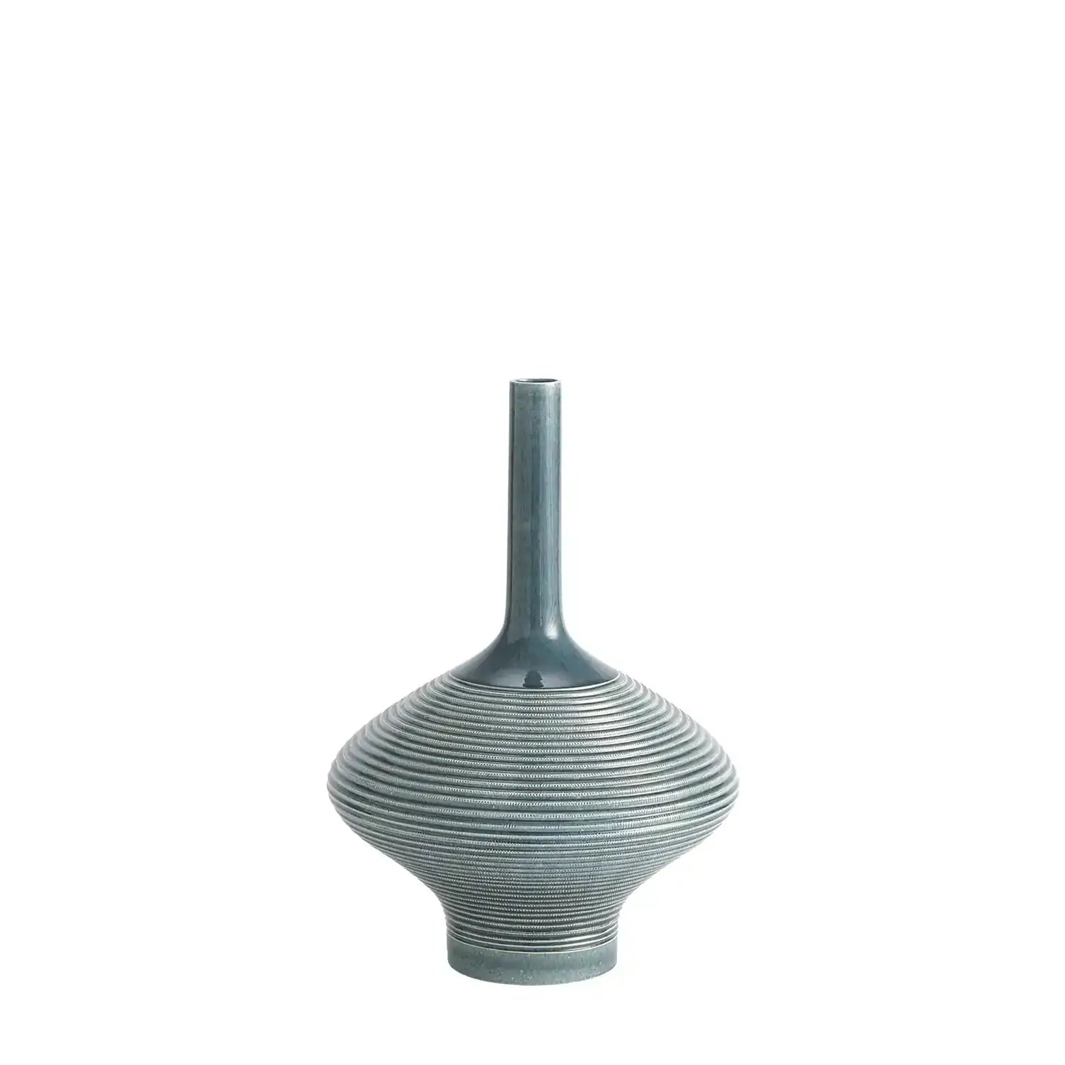 GLOBAL VIEWS RIDGED BOTTLE - Decorative Accents