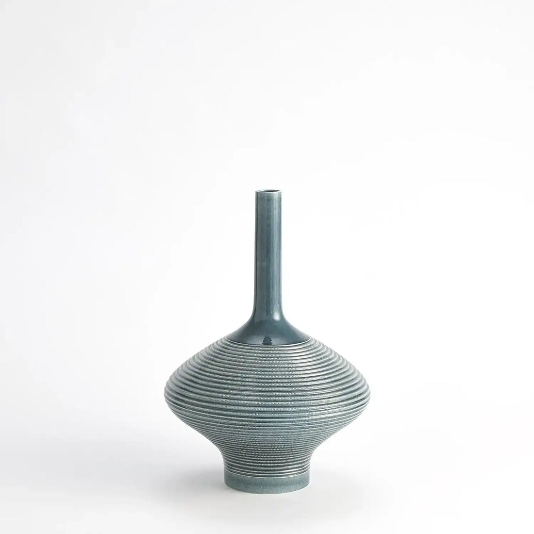GLOBAL VIEWS RIDGED BOTTLE - Decorative Accents