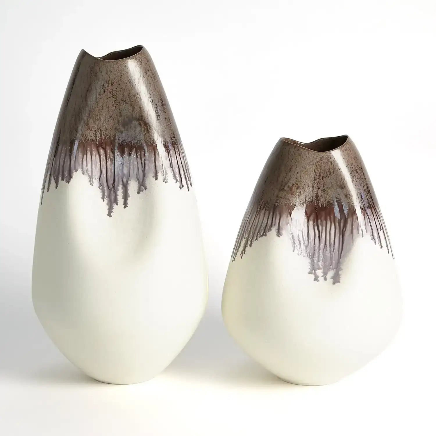 GLOBAL VIEWS DENTED VASE - Decorative Accents