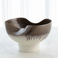 GLOBAL VIEWS DENTED BOWL - Decorative Accents