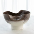 GLOBAL VIEWS DENTED BOWL - Decorative Accents