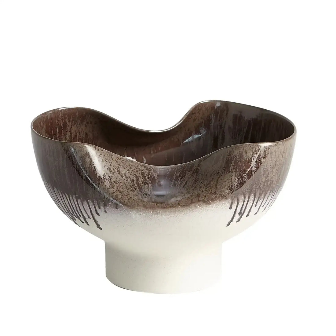 GLOBAL VIEWS DENTED BOWL - Decorative Accents