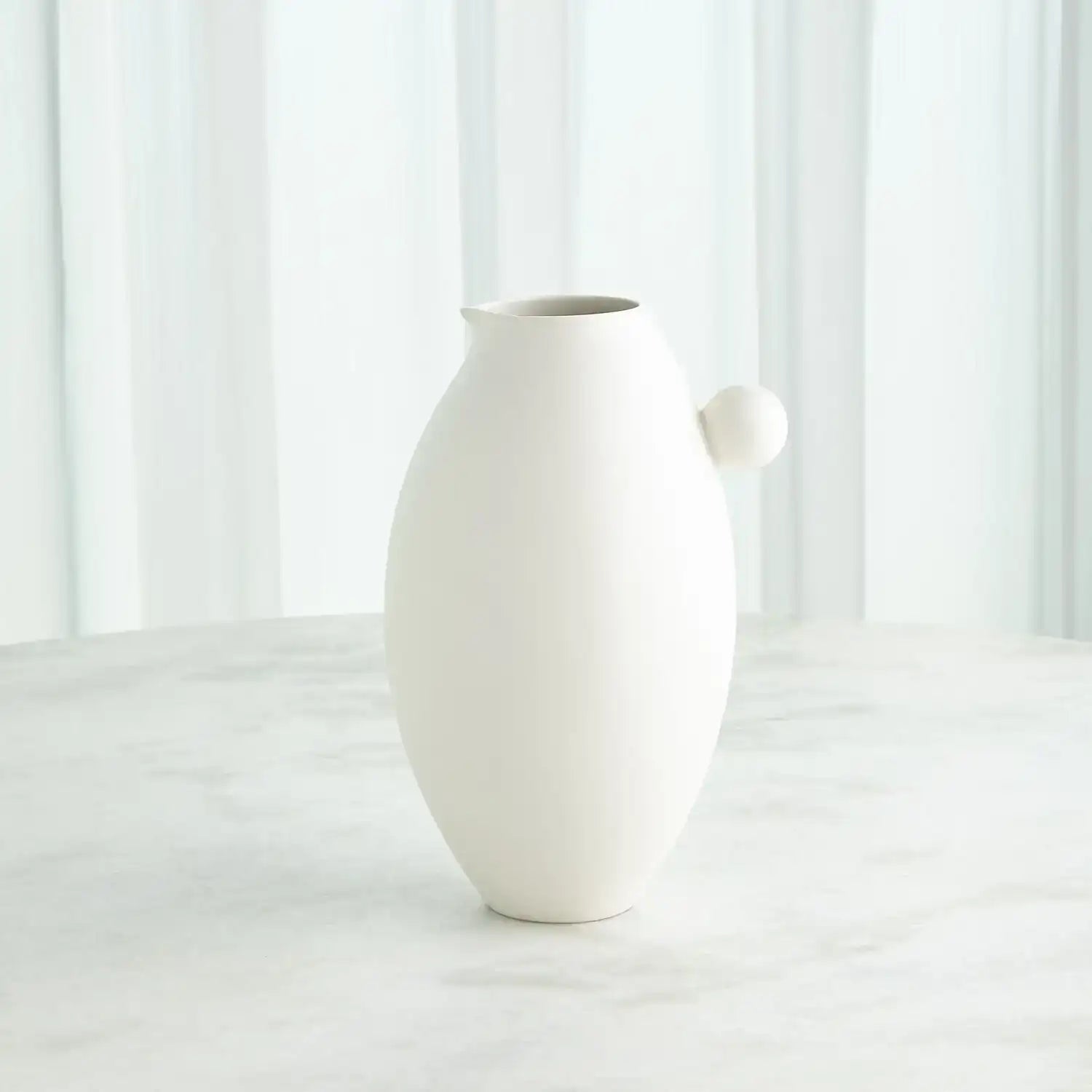 GLOBAL VIEWS BALL HANDLED PITCHER - Decorative Accents